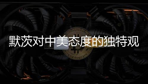 默茨對中美態(tài)度的獨特觀點，揭示差異及其背后的考量（采訪實錄）