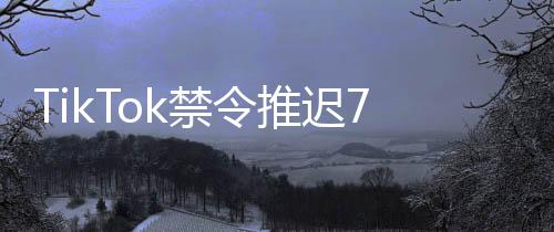 TikTok禁令推遲75天，影響與未來(lái)展望